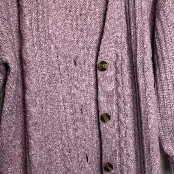 brand: Style & co, open sweater, knitted, with buttons, size M - Picture 4 of 10